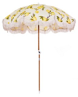 vintage beach umbrella