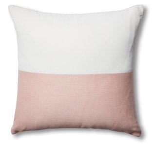 Frances Outdoor Color-Block Pillow 