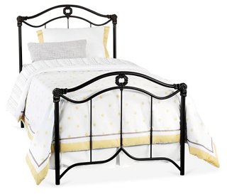 kids bed black