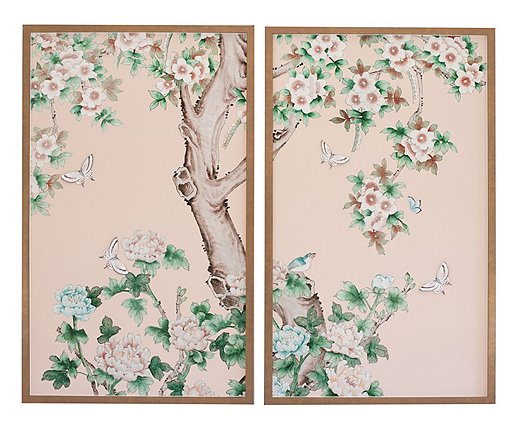 Butterfly Tree Diptych, by Dawn Wolfe & Ariel Okin
