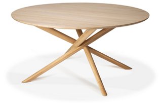 Ethnicraft - Mikado Oak Dining Table, Natural | One Kings Lane