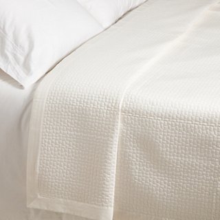Peacock Alley Hamilton Coverlet Pearl One Kings Lane