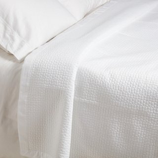 Peacock Alley Hamilton Coverlet White One Kings Lane