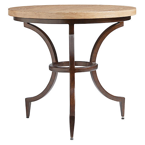 Side Tables One Kings Lane, 30 Inch Tall Round End Table
