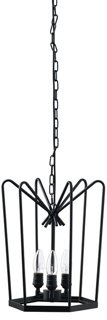 Hirondelle Chandelier - Blackened Iron - Jamie Young