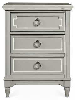 Stone Leigh Clementine Nightstand Gray One Kings Lane