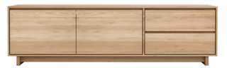 Ethnicraft Wave Media Console Oak One Kings Lane