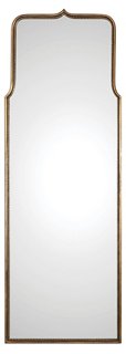 Adelasia Floor Mirror, Antiqued Gold Leaf One Kings Lane