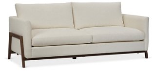 Kim Salmela Bryant Sofa Ivory One Kings Lane