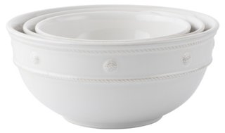 white serving bowls