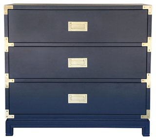 Ave Home Carlyle Campaign Dresser Navy One Kings Lane
