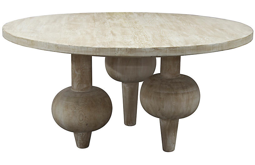 Cfc Julie 60 Round Dining Table, 60 Round Dining Room Table