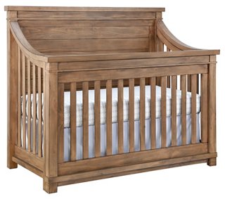 sanding a crib