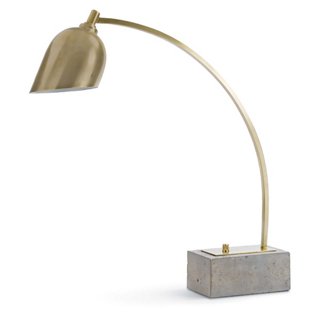 brass task table lamp