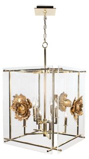 Gold Lantern Pendant Light adeline lantern gold lanterns pendants ceiling lights fans lighting one kings lane