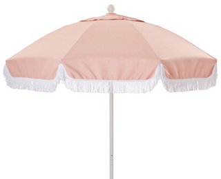 light pink umbrella