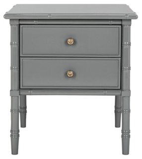 Erickson 2 Drawer Nightstand Gray One Kings Lane