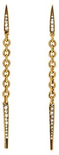 Elizabeth Cole Dagger Earrings