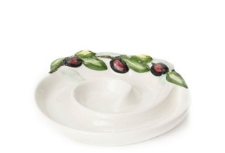 Olive Serving Spiral Plate