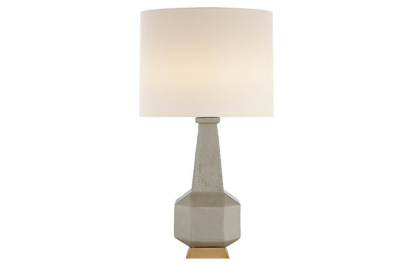 Babette Table Lamp - Shellish Gray - AERIN