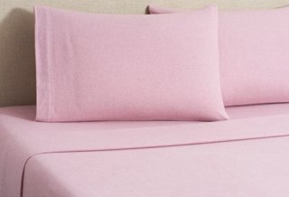 Belle Epoque - Flannel Heather Sheet Set, Mauve | One ...