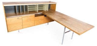 Courteney Cox Vintage George Nelson Executive Desk One Kings Lane