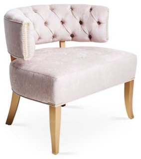 Babette Chair - Lilac Velvet - Haute House Home