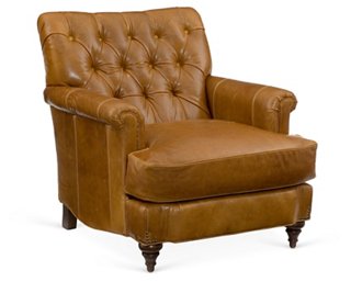 club leather chair