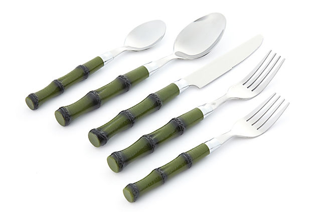 Bamboo-Inspired 20-Piece Set