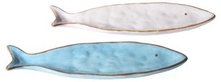 2 Asst. Fish Trays