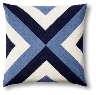 Grinda 18x18 Pillow Periwinkle One Kings Lane