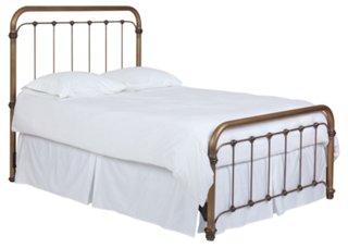 Alyssa Bed, Brass