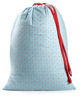 Maze Laundry Bag, Aqua