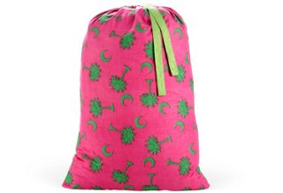 Palm Tree Pink Laundry Bag