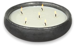 FlashPoint Candle Lotus Citronella Saxon Candle, Gunmetal One Kings