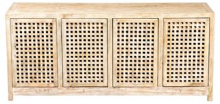 Salisbury 71" Sideboard, Whitewash Global Views Brands One Kings Lane