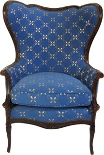 FederalStyle Butterfly Wing Chair  Vintage Finds We Love  One Kings 