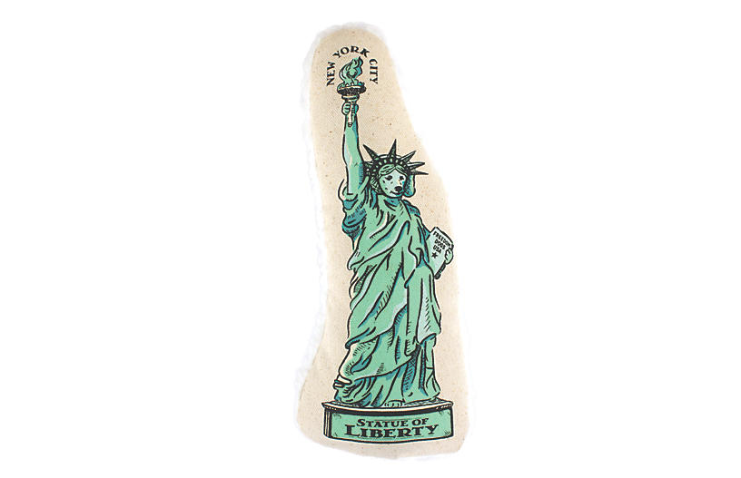 Statue of Liberty Dog Toy - Green