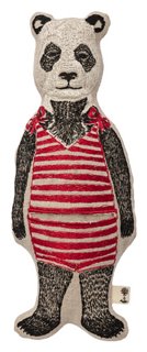 Panda 10x3 Pocket Doll - Coral & Tusk