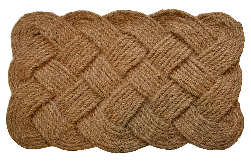 Rope Outdoor Mat - Brown
