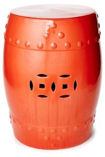 Essentials Garden Stool, Red