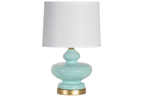 Exclusive Genie Accent Lamp, Seaglass