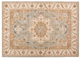 Agnes Rug, Blue/Ivory