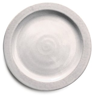 Silo Dinner Plate, White