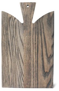 Araaucana Cutting Board, Gray/Natural