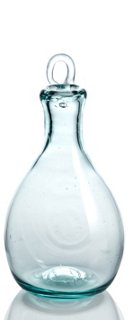 Glass Teardrop Wall Vase