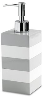 Cabana Lotion Dispenser - Gray - Kassatex