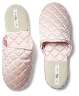 quilted slippers