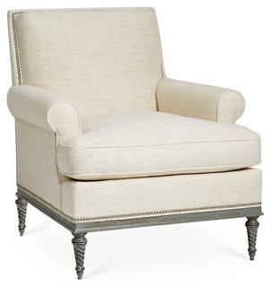 Shelley Club Chair, Natural