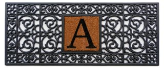 Monogram Doormat - Black